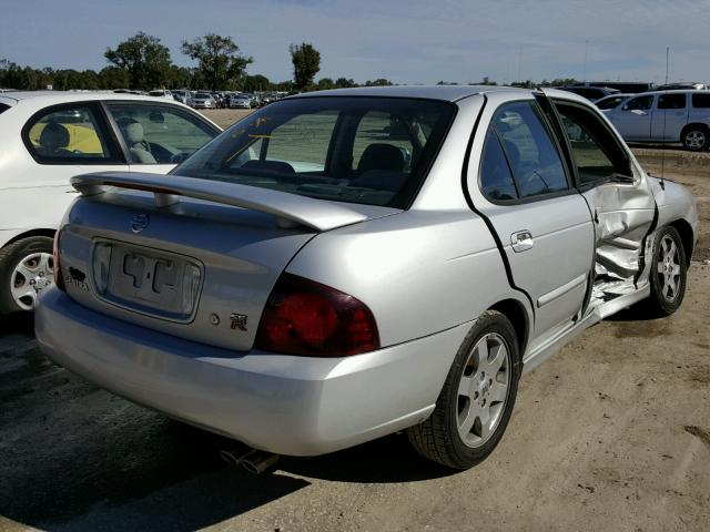 3N1AB51A55L512837 - 2005 NISSAN SENTRA SE- SILVER photo 4