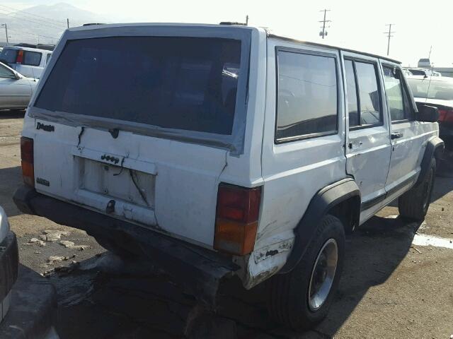 1J4FT28S7SL517925 - 1995 JEEP CHEROKEE S WHITE photo 4