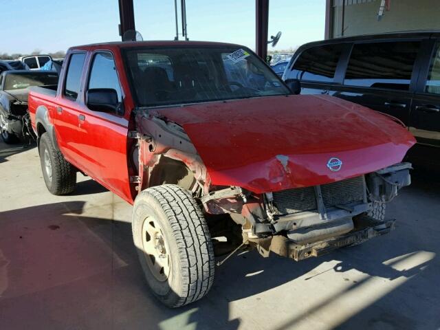 1N6ED27T83C458830 - 2003 NISSAN FRONTIER C RED photo 1