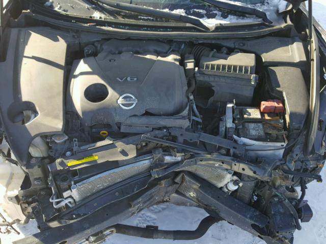 1N4AA5AP0BC838241 - 2011 NISSAN MAXIMA S GRAY photo 7