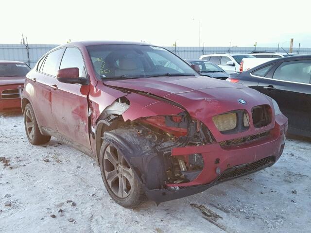 5UXFG43558L221185 - 2008 BMW X6 XDRIVE3 RED photo 1