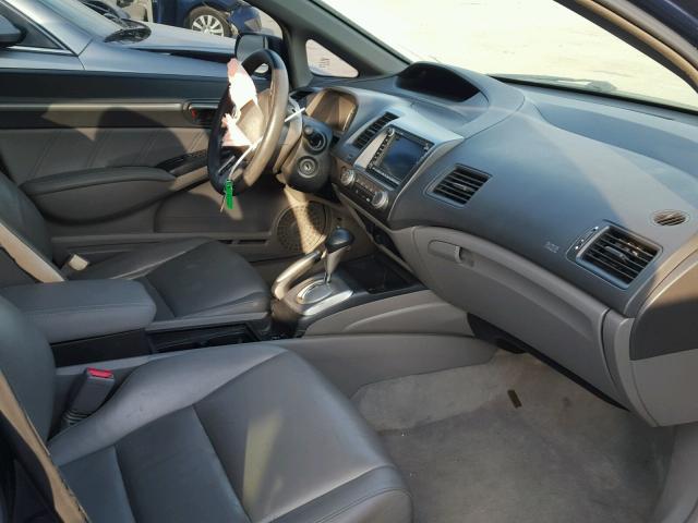 2HGFA16948H510265 - 2008 HONDA CIVIC EXL أزرق صورة 5