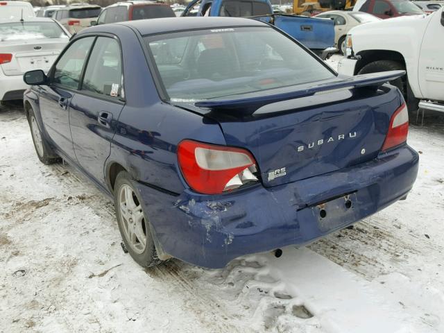 JF1GD67502G521419 - 2002 SUBARU IMPREZA RS BLUE photo 3