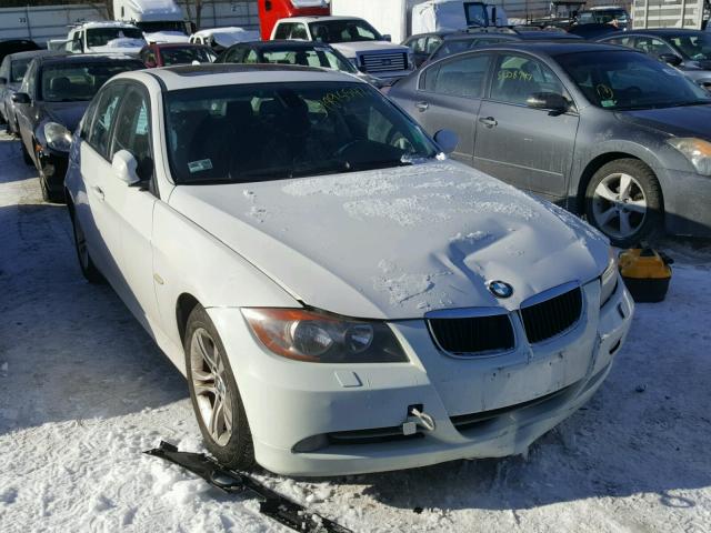 WBAVC73528KP37615 - 2008 BMW 328 XI SUL WHITE photo 1