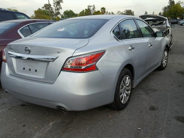 1N4AL3AP6FC463699 - 2015 NISSAN ALTIMA 2.5 SILVER photo 4