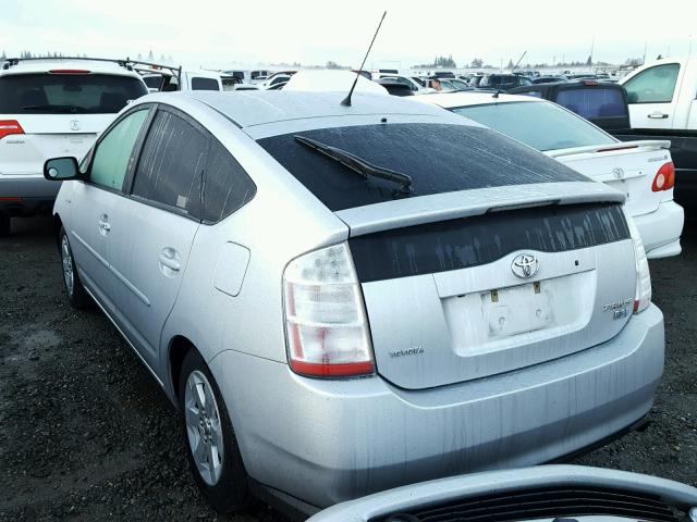 JTDKB20UX93464877 - 2009 TOYOTA PRIUS SILVER photo 3