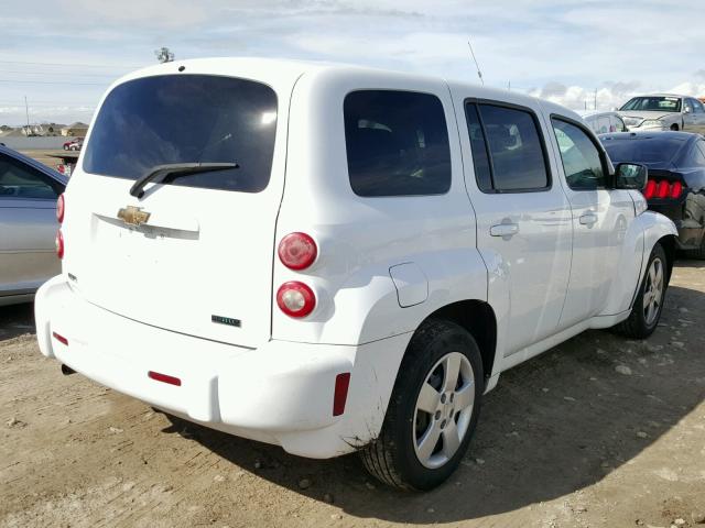 3GNBAADB2AS628148 - 2010 CHEVROLET HHR LS WHITE photo 4
