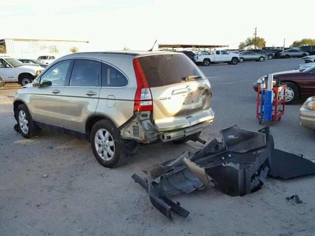 5J6RE48759L800140 - 2009 HONDA CR-V EXL GOLD photo 3