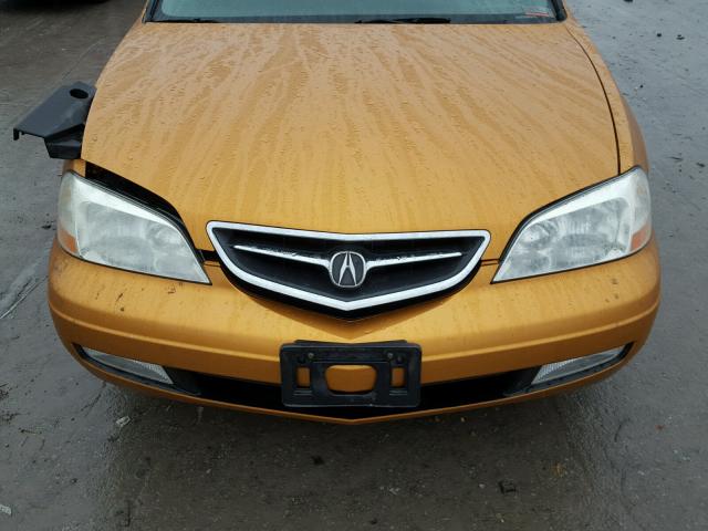 19UYA42641A011587 - 2001 ACURA 3.2CL TYPE ORANGE photo 7