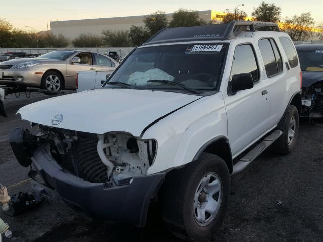 5N1DD28T92C579227 - 2002 NISSAN XTERRA XE WHITE photo 2