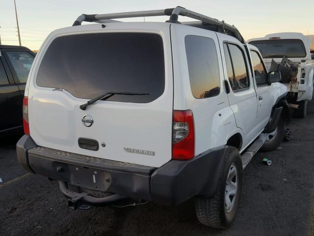 5N1DD28T92C579227 - 2002 NISSAN XTERRA XE WHITE photo 4