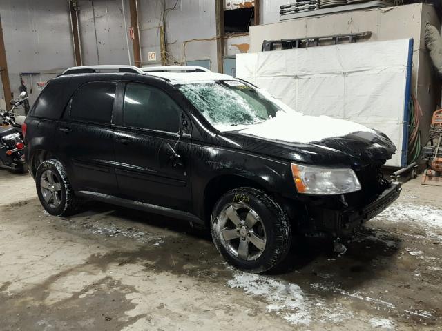 2CKDL63F076001106 - 2007 PONTIAC TORRENT BLACK photo 9