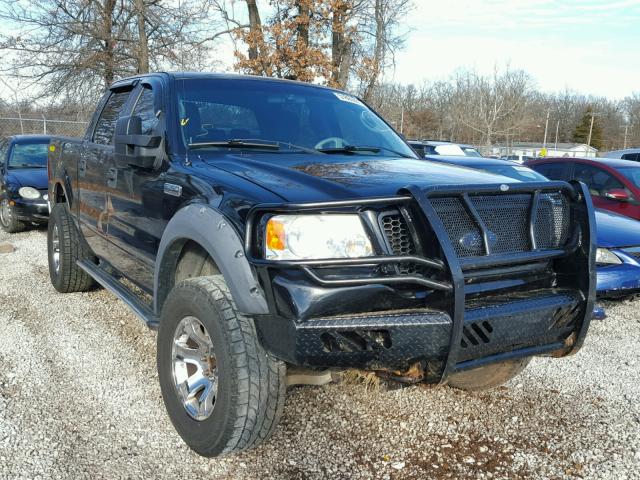 1FTPW14535KF12646 - 2005 FORD F150 SUPER BLACK photo 1