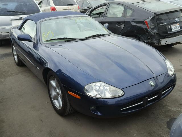 SAJGX2042XC038767 - 1999 JAGUAR XK8 BLUE photo 1