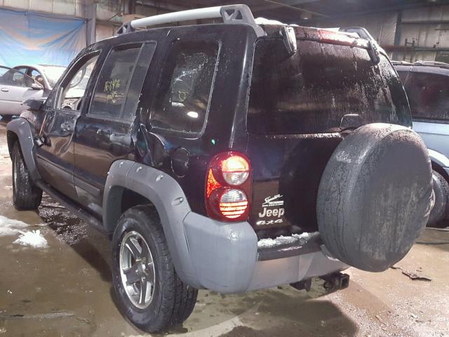 1J4GL38K25W502634 - 2005 JEEP LIBERTY RE BLACK photo 3