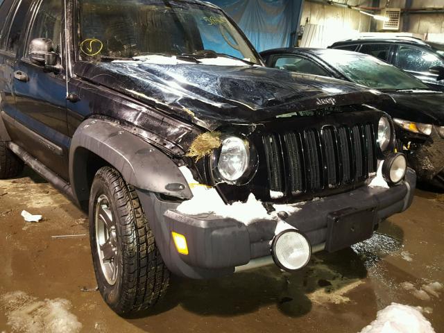1J4GL38K25W502634 - 2005 JEEP LIBERTY RE BLACK photo 9