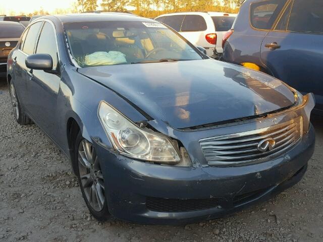 JNKBV61E88M208587 - 2008 INFINITI G35 BLUE photo 1