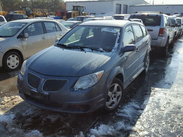 5Y2SL67828Z414970 - 2008 PONTIAC VIBE BLUE photo 2