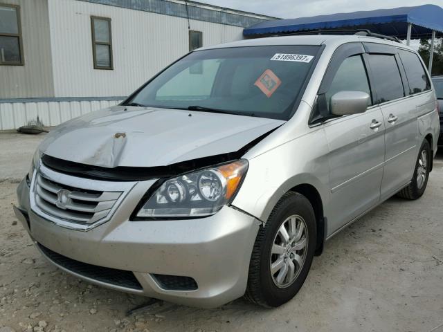 5FNRL38489B035293 - 2009 HONDA ODYSSEY EX SILVER photo 2