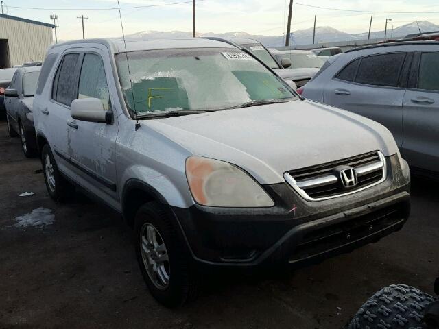 JHLRD78852C052789 - 2002 HONDA CR-V EX SILVER photo 1