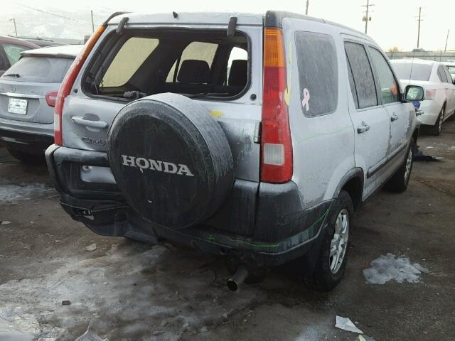 JHLRD78852C052789 - 2002 HONDA CR-V EX SILVER photo 4