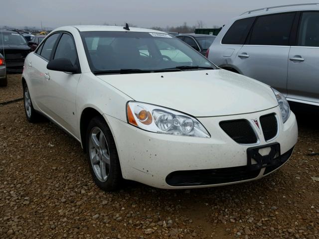 1G2ZG57N784273897 - 2008 PONTIAC G6 BASE WHITE photo 1