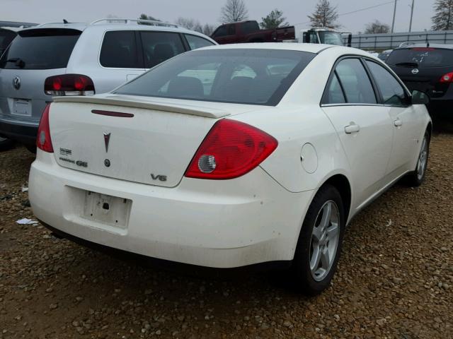 1G2ZG57N784273897 - 2008 PONTIAC G6 BASE WHITE photo 4