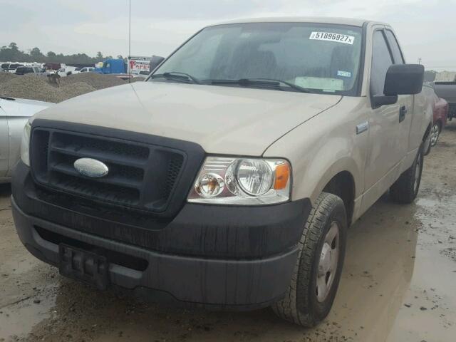 1FTRF12218KE34891 - 2008 FORD F150 GOLD photo 2