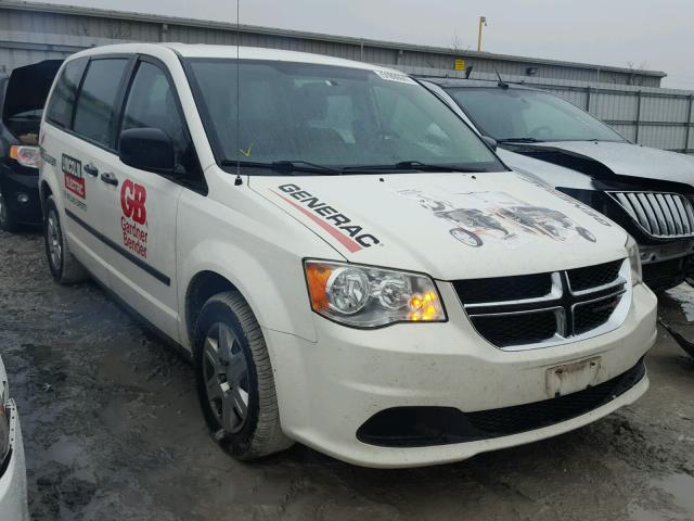 2C4RDGBG2CR381150 - 2012 DODGE GRAND CARA WHITE photo 1