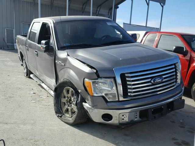 1FTEW1CM4CFB32558 - 2012 FORD F150 SUPER GRAY photo 1