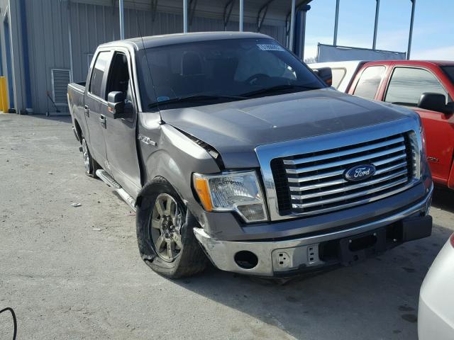 1FTEW1CM4CFB32558 - 2012 FORD F150 SUPER GRAY photo 9