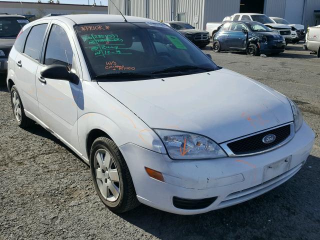 1FAFP37N37W345271 - 2007 FORD FOCUS ZX5 WHITE photo 1