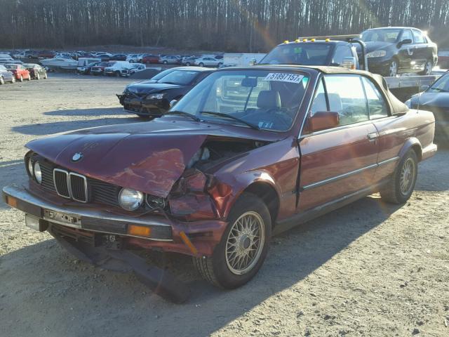 WBABB1318LEC03304 - 1990 BMW 325 IC RED photo 2