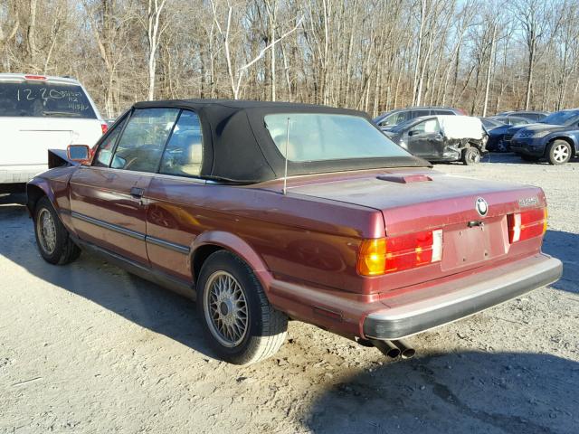 WBABB1318LEC03304 - 1990 BMW 325 IC RED photo 3