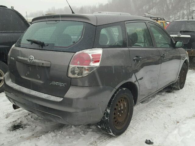 2T1KR32E25C553545 - 2005 TOYOTA COROLLA MA GRAY photo 4