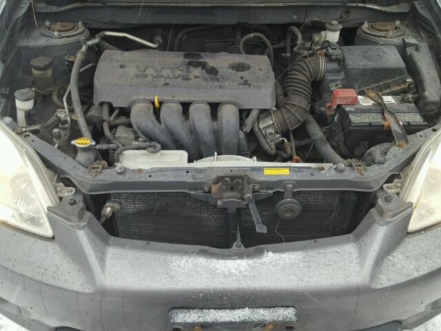 2T1KR32E25C553545 - 2005 TOYOTA COROLLA MA GRAY photo 7