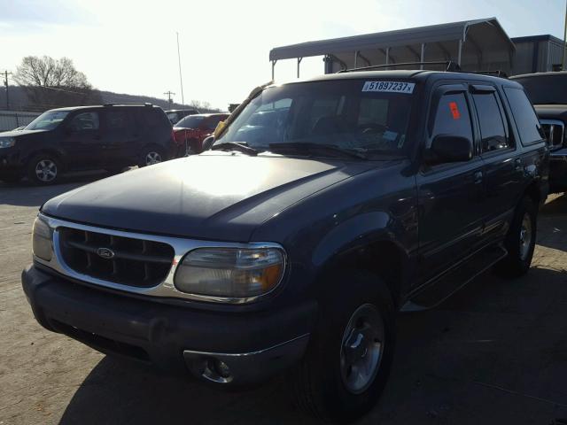 1FMZU73E1YZA54132 - 2000 FORD EXPLORER X BLUE photo 2