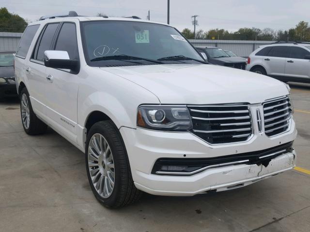 5LMJJ2HT2FEJ10970 - 2015 LINCOLN NAVIGATOR Biały zdjęcie 1