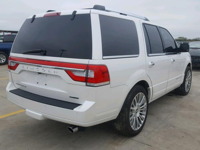 5LMJJ2HT2FEJ10970 - 2015 LINCOLN NAVIGATOR Biały zdjęcie 4
