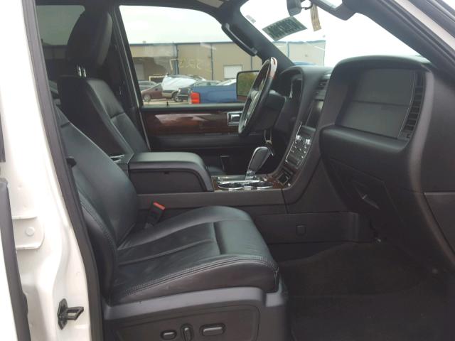 5LMJJ2HT2FEJ10970 - 2015 LINCOLN NAVIGATOR Biały zdjęcie 5