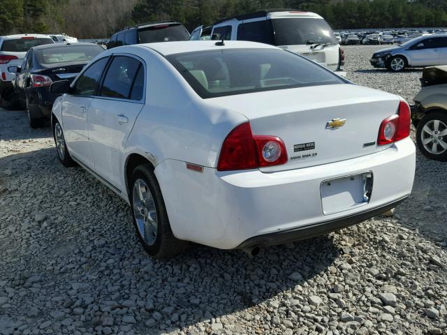 1G1ZD5EU5BF193422 - 2011 CHEVROLET MALIBU 2LT WHITE photo 3