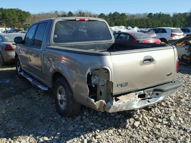 1FTRW076X3KA29529 - 2003 FORD F150 SUPER GOLD photo 3