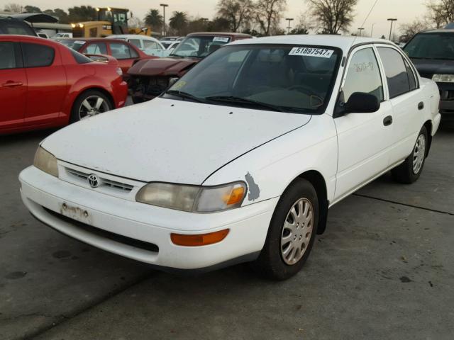 1NXBA02E8VZ531070 - 1997 TOYOTA COROLLA BA WHITE photo 2