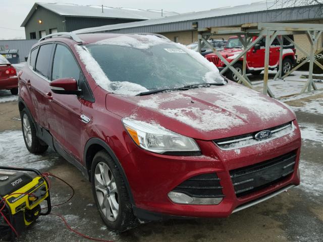 1FMCU0JXXGUA73534 - 2016 FORD ESCAPE TIT RED photo 1