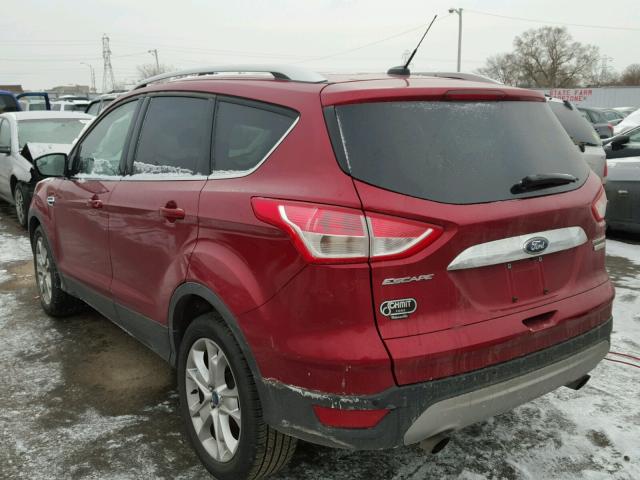 1FMCU0JXXGUA73534 - 2016 FORD ESCAPE TIT RED photo 3