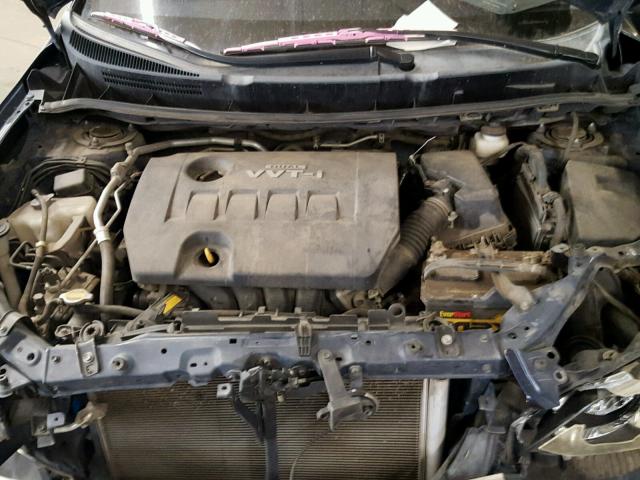 5Y2SP67889Z405888 - 2009 PONTIAC VIBE BLUE photo 7