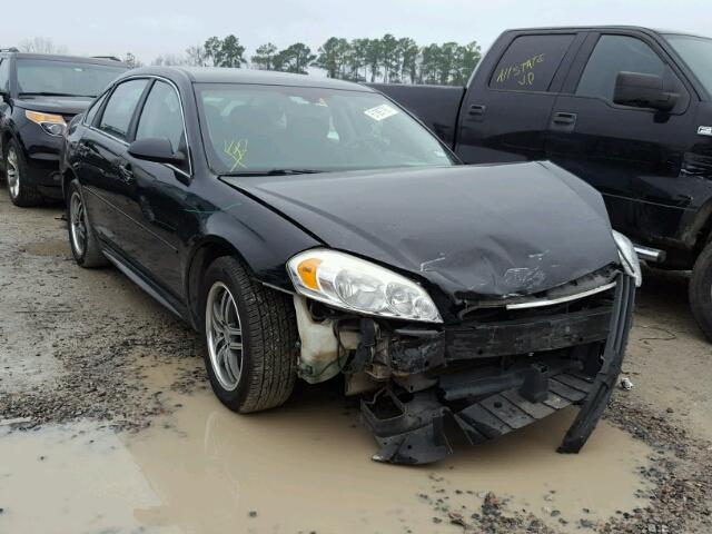 2G1WA5EK3B1214138 - 2011 CHEVROLET IMPALA LS BLACK photo 1