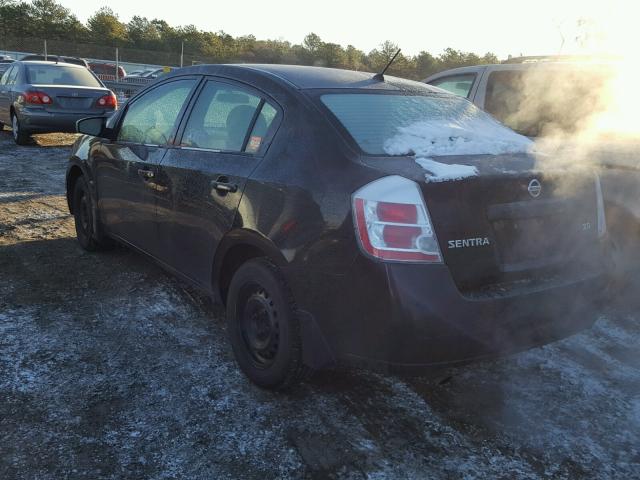 3N1AB61E67L624011 - 2007 NISSAN SENTRA 2.0 BLACK photo 3