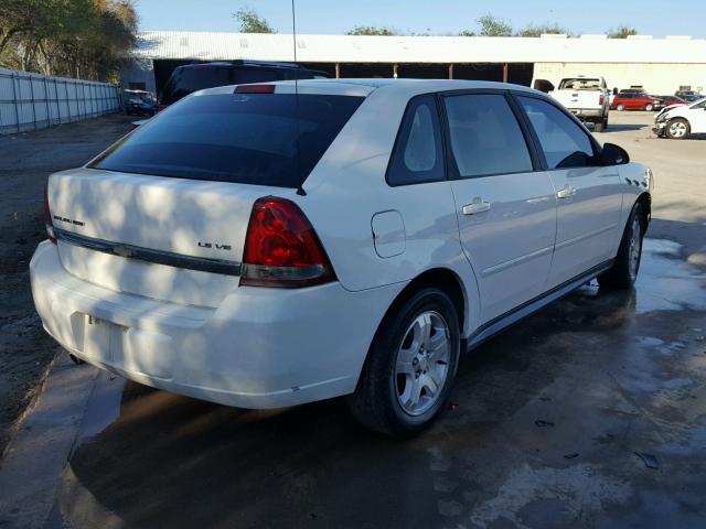 1G1ZT64844F228287 - 2004 CHEVROLET MALIBU MAX WHITE photo 4