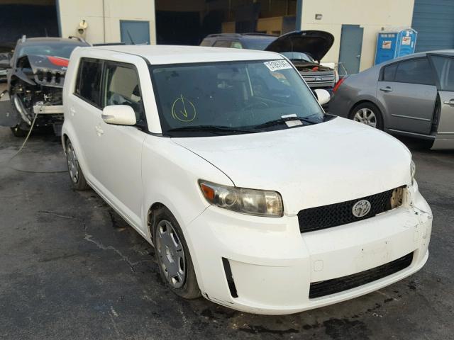 JTLKE50E881057527 - 2008 TOYOTA SCION XB თეთრი ფოტო 1